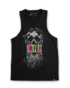 Skull Slush Tank-Black-Regular-Mock--Model---L
