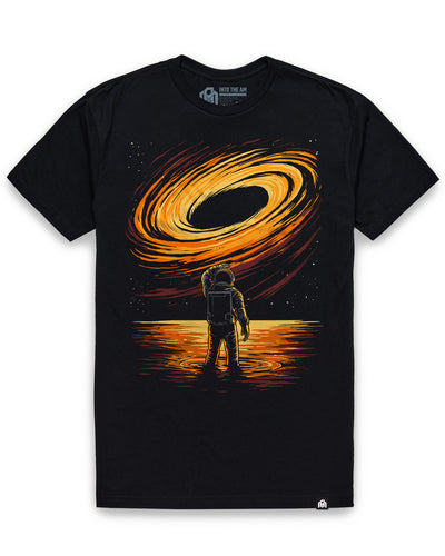 Solar Rift Tee-Black-Regular-Mock--Model---L