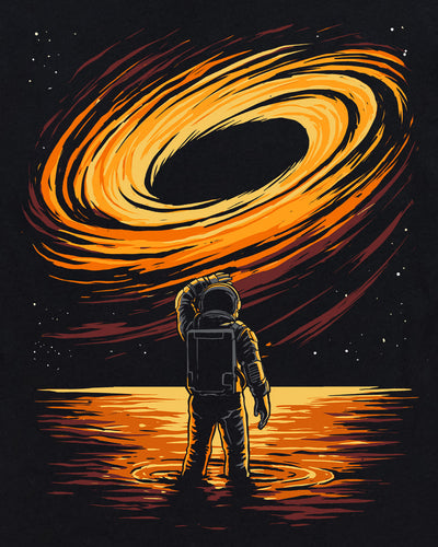 Solar Rift Tee-Black-Regular-Swatch--Model---L