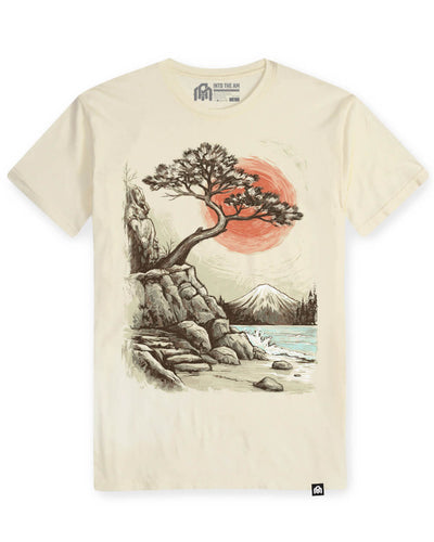 Solstice Shore Vintage Tee-Vintage Natural-Regular-Mock--Model---L