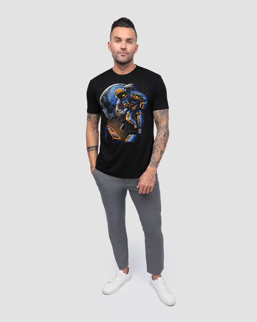 Space Arcade Tee-Black-Regular-Full--Zach---L