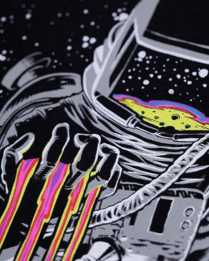 Space Drip Tee-Black-Detail