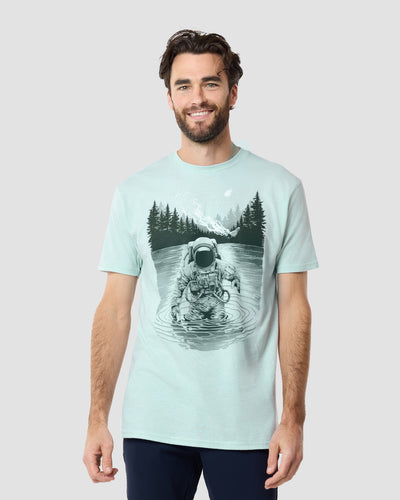 Splashdown Tee-Light Blue-Regular-Front--Model---L