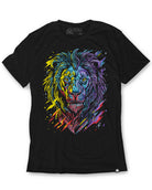 Stellar Beast Tee-Black-Regular-Mock--Model---L