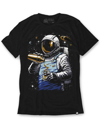 Stellar Spirits Tee-Black-Mock