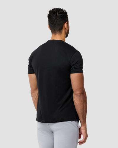 Stellar Streets Tee-Black-Regular-Back--Model---L