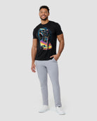 Stellar Streets Tee-Black-Regular-Full--Model---L