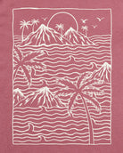 Summer Islands Tee-Heather Mauve-Regular-Swatch--Model