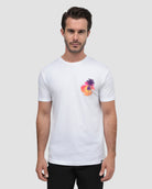 Sunburst Shores Tee-White-Regular-Front--Model---L
