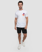 Sunburst Shores Tee-White-Regular-Full--Model---L