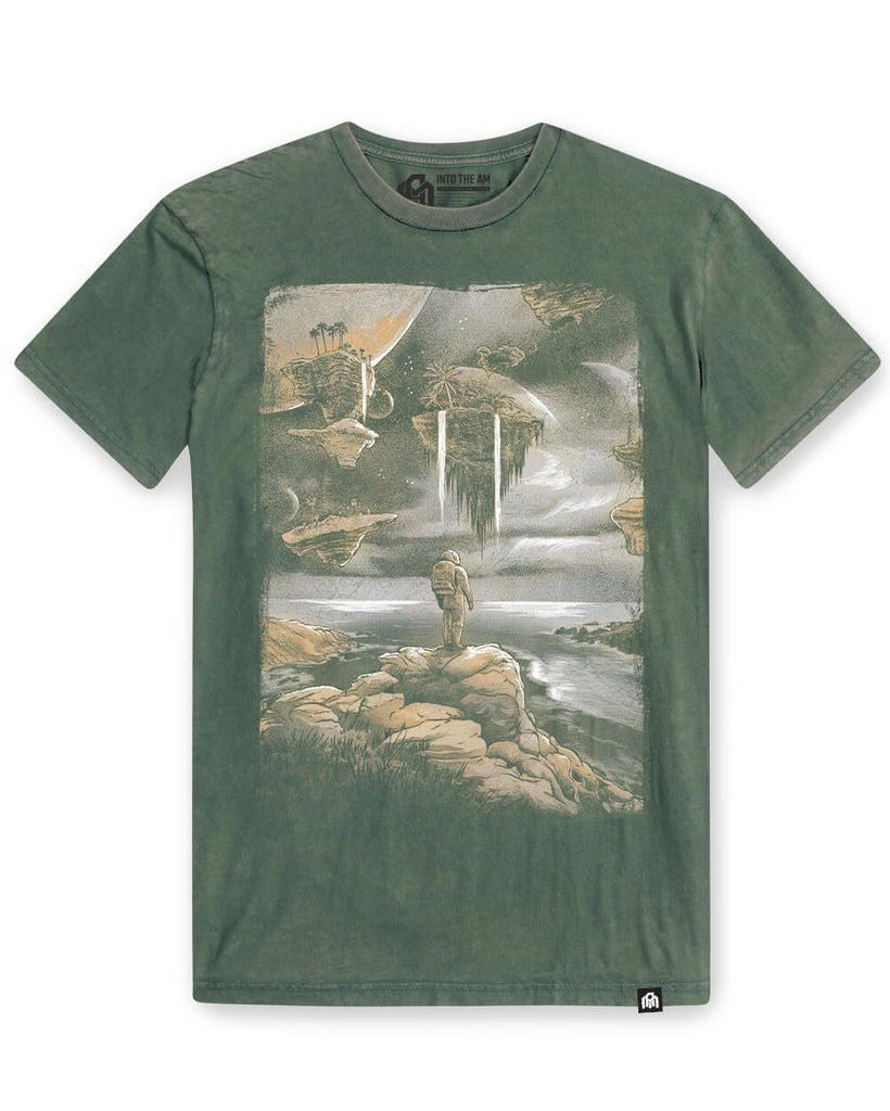 Suspended Shores Vintage Tee-Vintage Royal Pine-Regular-Mock--Clayton---M