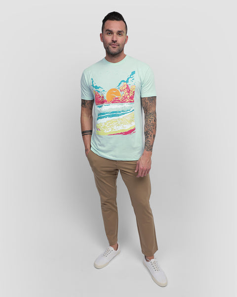 Tangerine Tides II Tee – INTO THE AM