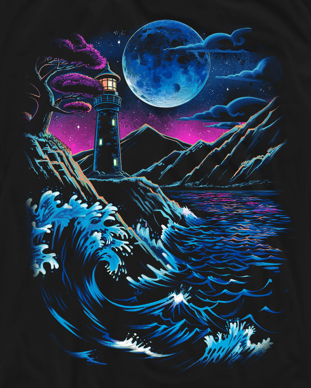 Tidal Watch Tee - current_month_image - Design