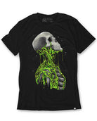 Toxic Dread Glow-in-the-Dark Tee-Black-Regular-Mock--Model---L