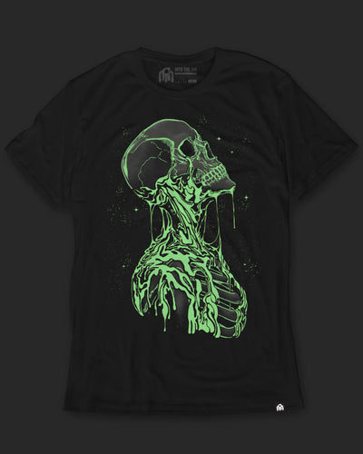 Toxic Dread Glow-in-the-Dark Tee-Black-Regular-Glow--Model---L