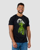 Toxic Dread Glow-in-the-Dark Tee-Black-Regular-Front--Model---L