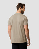 Tranquil Waters Tee-Cream-Regular-Back--Model---L