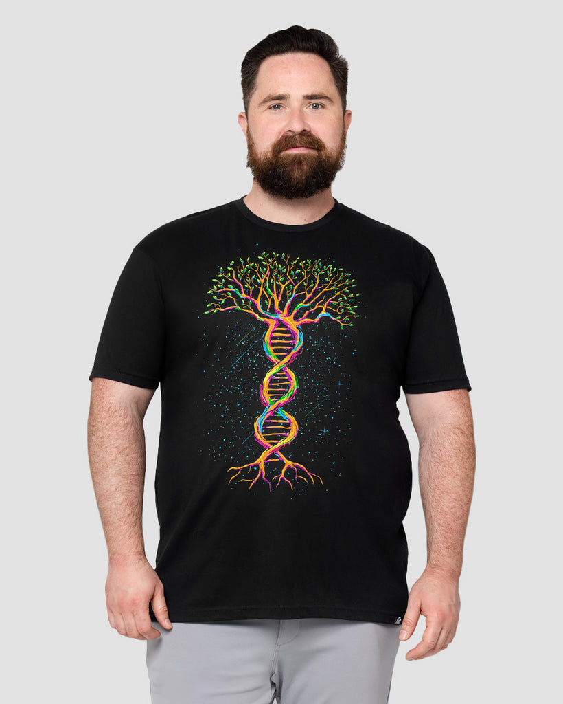 Tree of Life Tee-Black-Front--Ross---2XL