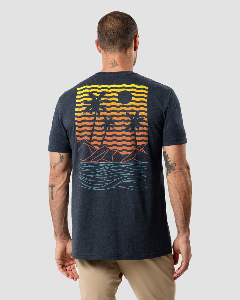 Twilight Tropics Tee-Navy-Regular-Back--Zac---L