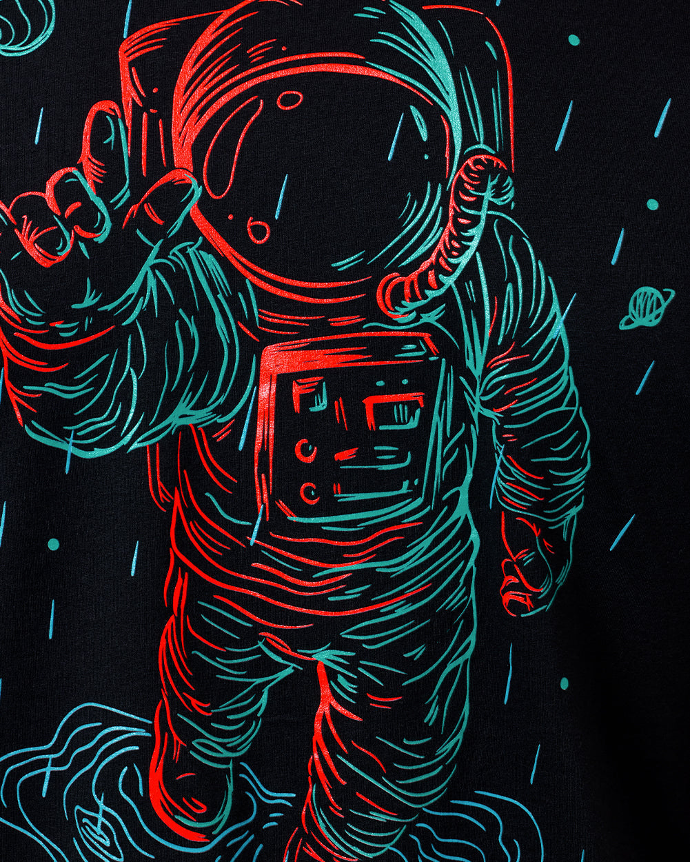 Universal Love II Glow-in-the-Dark Tee-Black-Regular-Detail--Nico---L