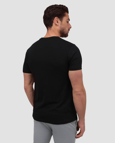 Universal Love Glow-in-the-Dark Tee-Black-Regular-Back--Model---L