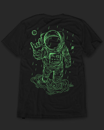 Universal Love Glow-in-the-Dark Tee-Black-Regular-Glow--Model---L