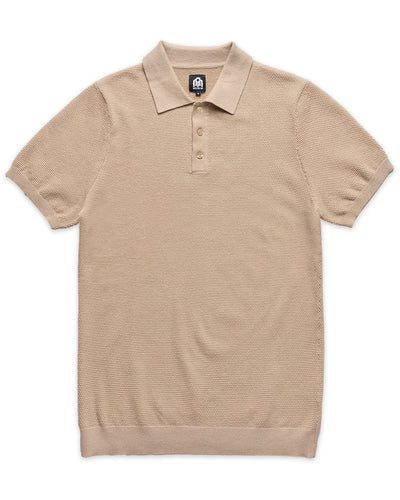 Vista Sweater Polo-Cream-Regular-Mock