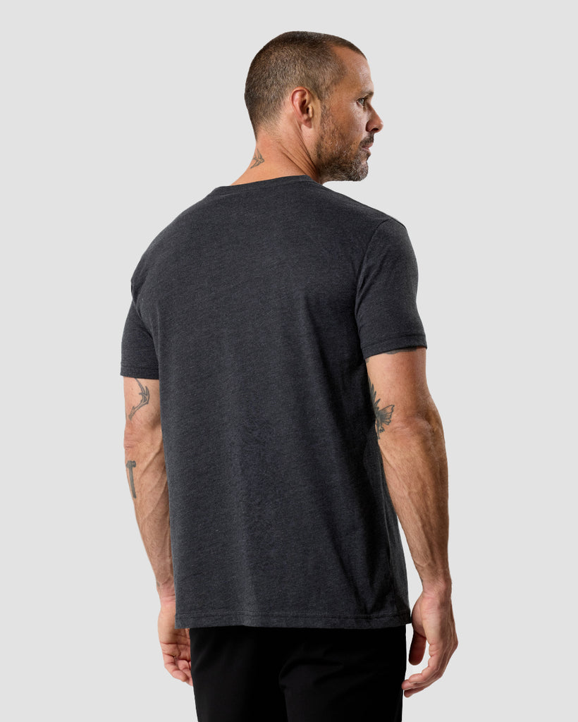 Vivid Voyager Tee-Charcoal-Regular-Back--Zac---L