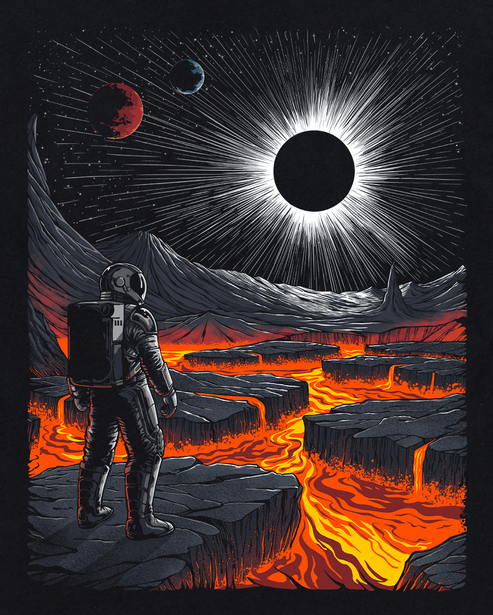 Volcanic Void Tee – INTO THE AM