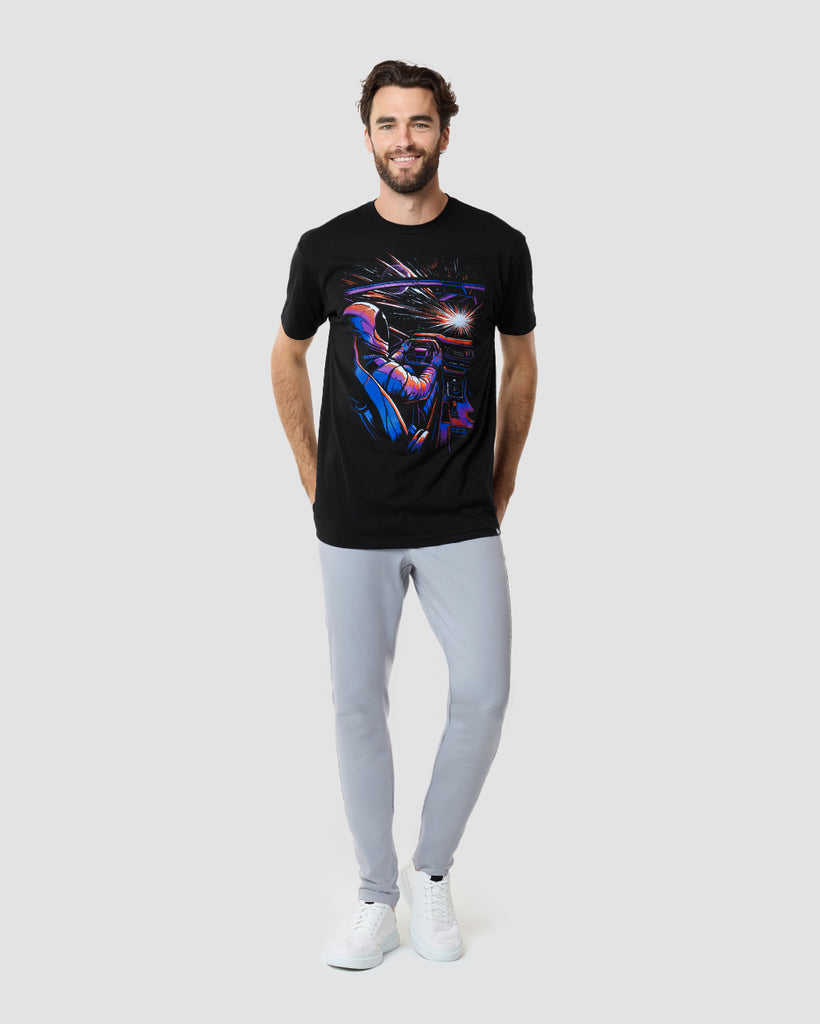 Warp Speed Tee-Black-Regular-Full--Clayton---M