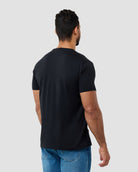 Wild Blade Tee-Black-Regular-Back--Model---L