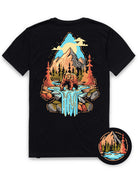 Wilderness Tee-Black-Regular-Mock--Model---L