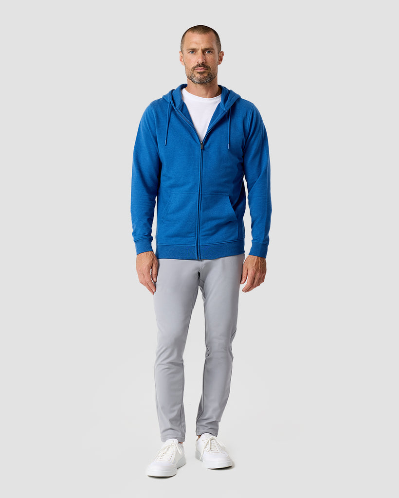 Zip-Up Hoodie - Non-Branded-Cool Blue-Regular-Full2--Zac---L