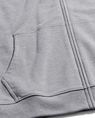 Zip-Up Hoodie - Non-Branded-Grey-Detail3
