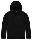 Zip-Up Hoodie - Non-Branded-Black-Front