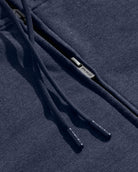 Zip-Up Hoodie - Non-Branded-Navy-Detail2