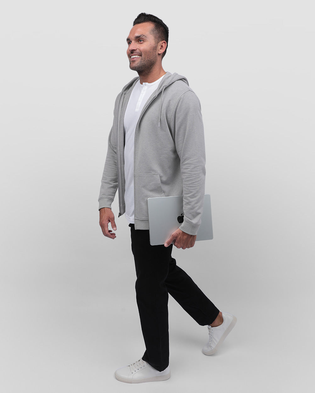 Zip-Up Hoodie - Non-Branded-Grey-Lifestyle--Zach---L