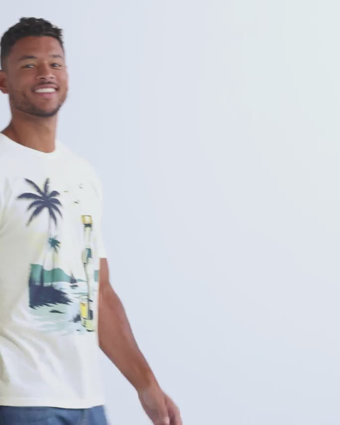 Tequila Tide Vintage Tee-Vintage White-Regular-Video--Model---L