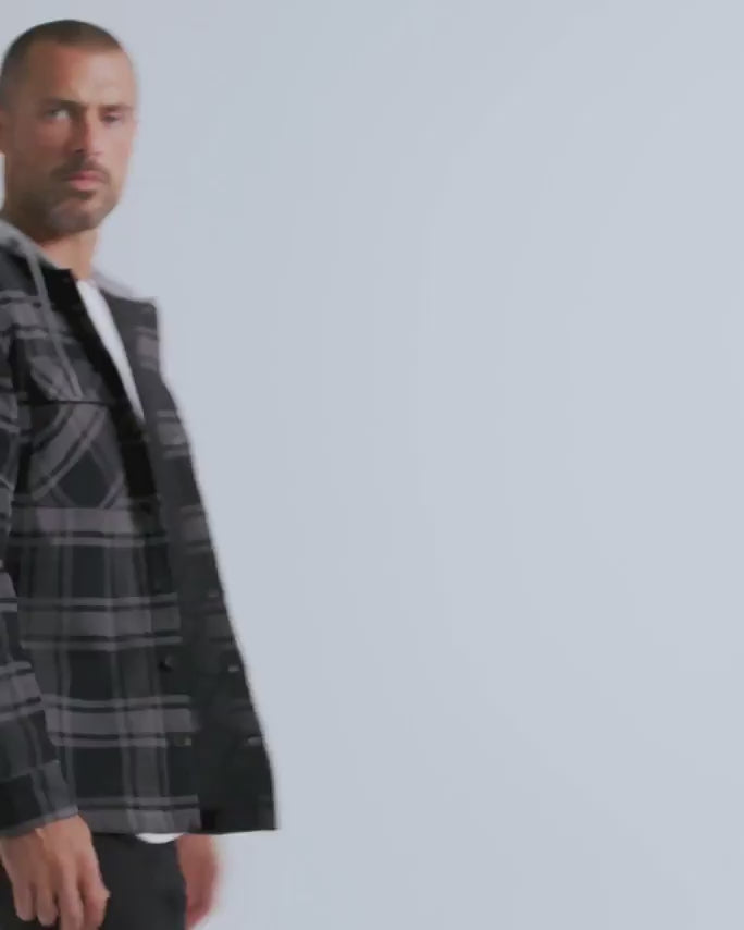 Ridgeview Flannel Jacket - Non-Branded-Black Multi Plaid-video