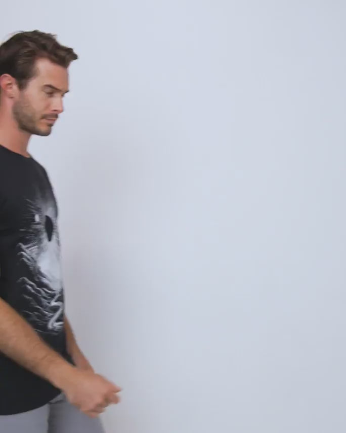 Lunar Canyon Tee-Black-Regular-Video--Model---L