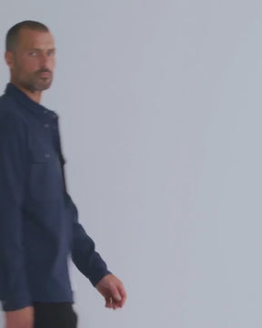 Sierra Shirt Jacket-Navy-video