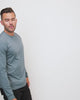 Long Sleeve Tee - Non-Branded-Indigo-Tall-Regular-Video--Model---L