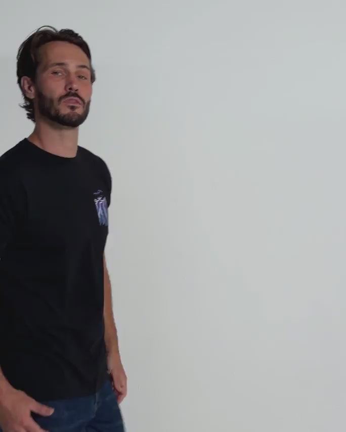 Bottled Chaos Tee-Black-Regular-Video--Model---L