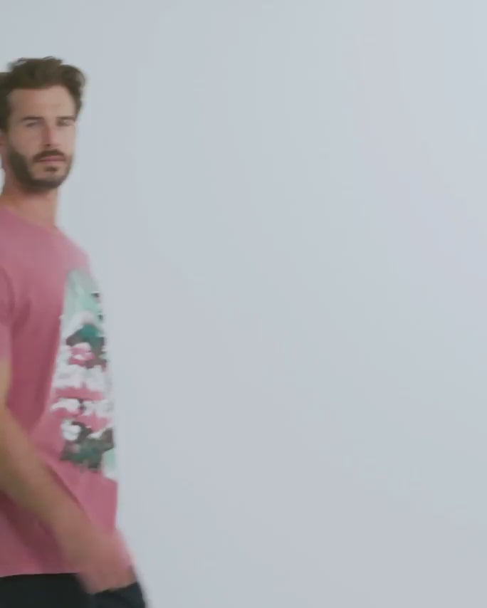 Fuji Dreamscape Vintage Tee-Vintage Mauve-Video