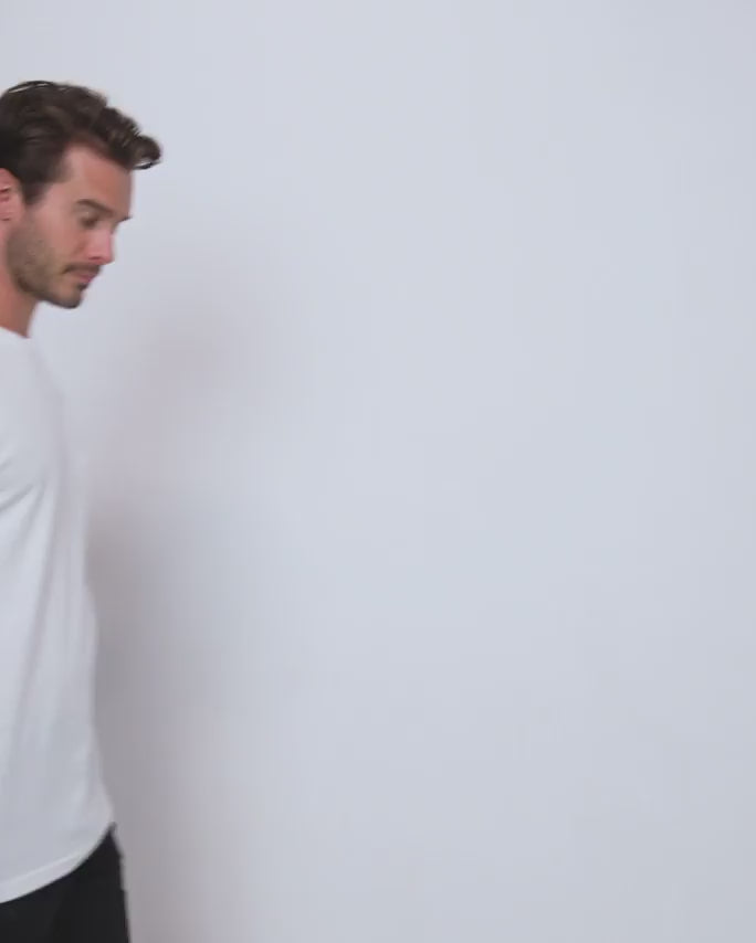 Pocket Tee-White-video