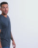V-Neck Tee - Non-Branded-Navy-Regular-Video--Model---L