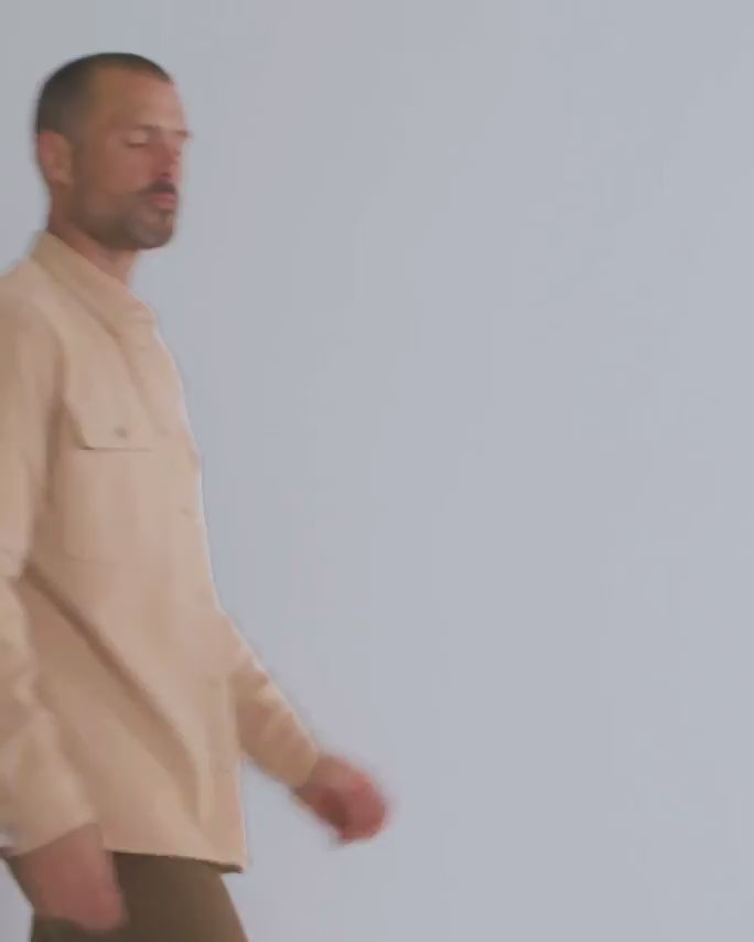 Sierra Shirt Jacket-Beige-video