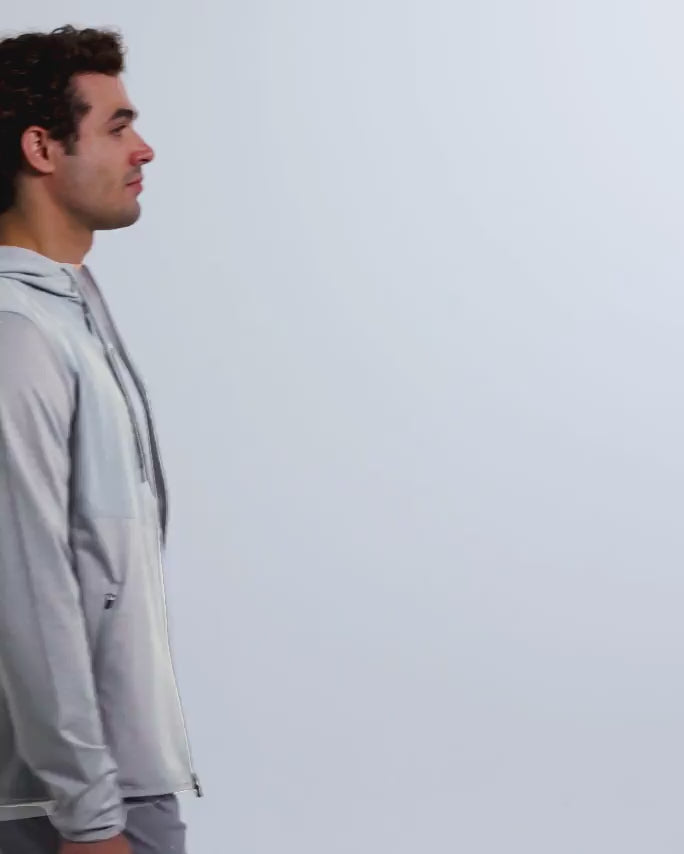 Daybreak Performance Jacket-Grey-Regular-Video--Model---L