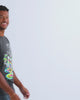 Galactic Grooves II Tee-Charcoal-Regular-Video--Model---L