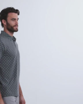 Pursuit Performance Polo-Navy Dots-video